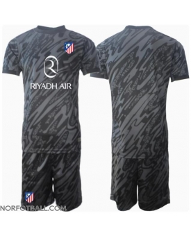 Billige Fotballdrakt Atletico Madrid Keeper Replika Hjemmedraktsett Barn 2024-25 Kortermet (med bukser)